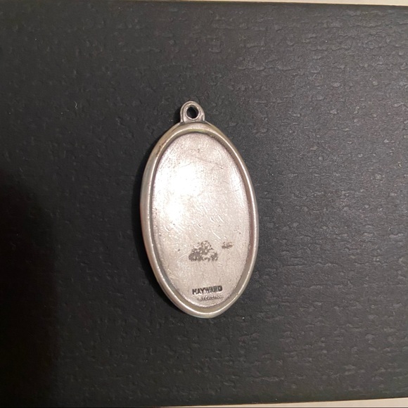 ✨Vintage Hayward Sterling St. Christopher Pendant - Picture 2 of 4